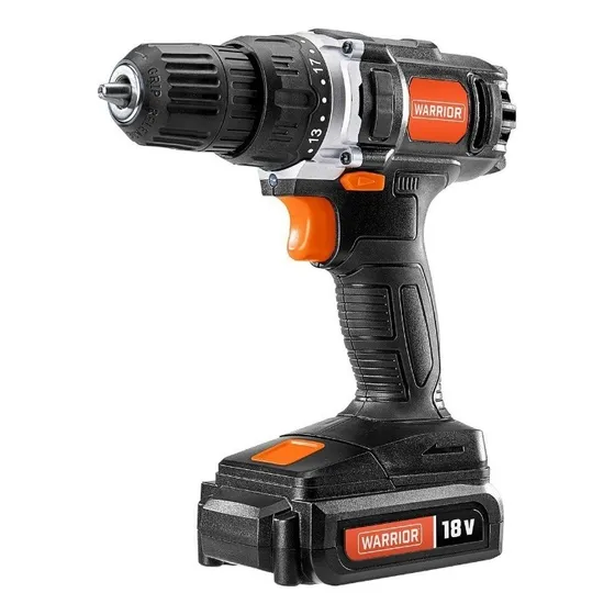 Taladro/atornillador Inalámbrico 18 V 3/8 Pulgadas Warrior