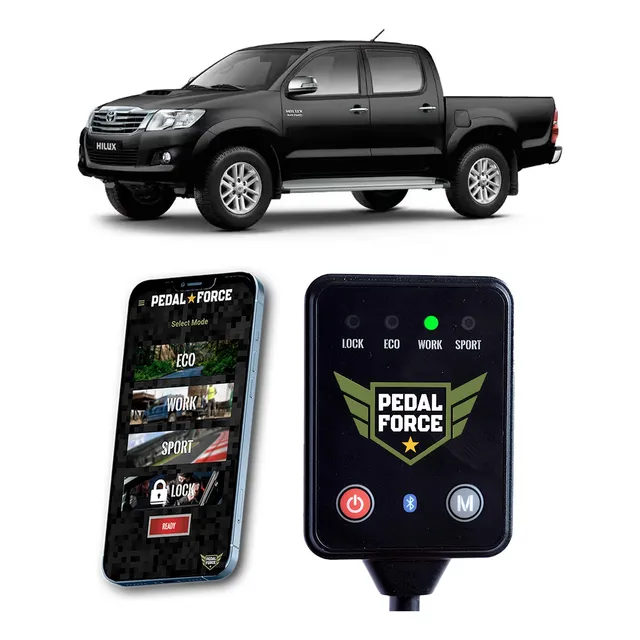 Pedal Force Pf-38 Para Toyota Hilux (2005-2015)