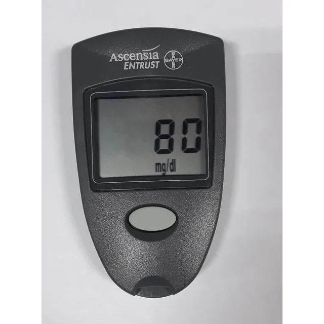 Glucometro Ascensia Entrust De Bayer Medidor De Glucosa