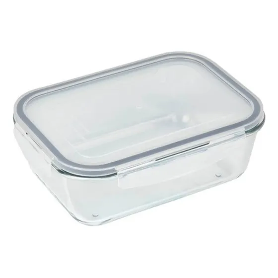 Vianda Pote Recipiente Hermetico Comida Vidrio Mor 1,5lts