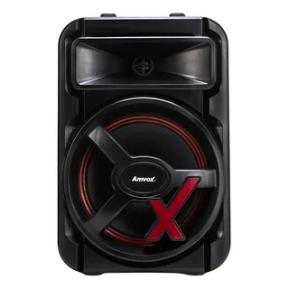 Caixa De Som Amvox Aca 251 Newx Led Bluetooth 250ws Cor Preto Caixa De Som Amvox Aca 251 Newx Led Bluetooth 250ws Cor Preto