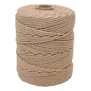 Cordão De Algodão Torcido Em Macramê 3-10 Mm Para Natur Cordão De Algodão Torcido Em Macramê 3-10 Mm Para Natur