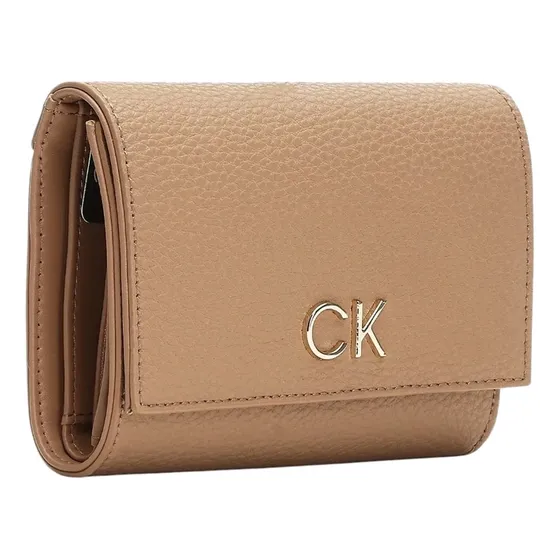 Calvin Klein Billetera Mujer Café Claro