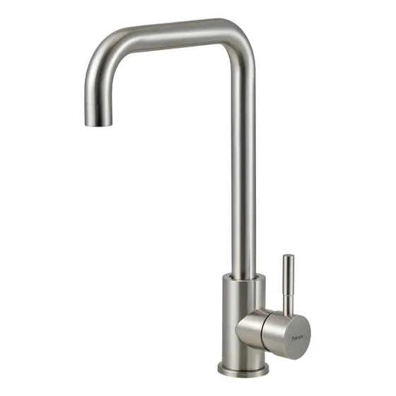 Grifería De Cocina Monocomando Peirano Swift 20-147 Acero Pulido Grifo Canilla Mezcladora Kitchen