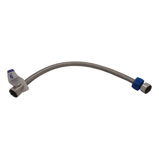 Canilla Metal Trenzada 1/2x1/2 X 40cm Marca Belt-g