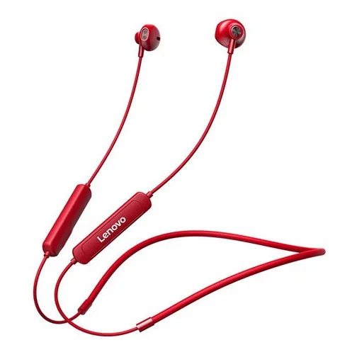 Lenovo Auriculares Deportivos Inalámbricos Sh1 Bluetooth 5.0 Rojo