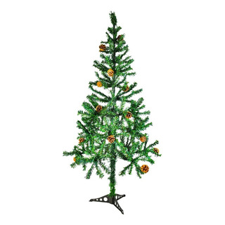 Arbol Navidad Navideño Artificial Color Verde 1.50m Arbol Navidad Navideño Artificial Color Verde 1.50m