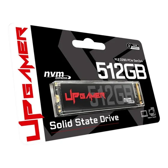 interno UP Gamer SSD M.2 NVMe 2280 PCIe 512GB