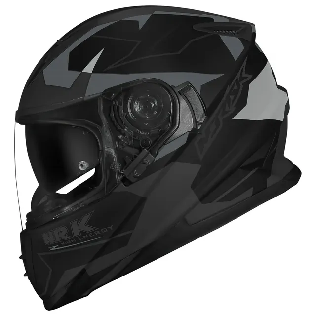 Capacete Norisk Ff302 District Preto Cinza Fosco