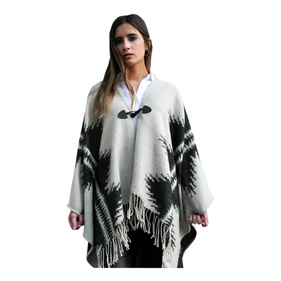Ruana Manton Poncho Pixxel Pashmina Importado Super Comoda