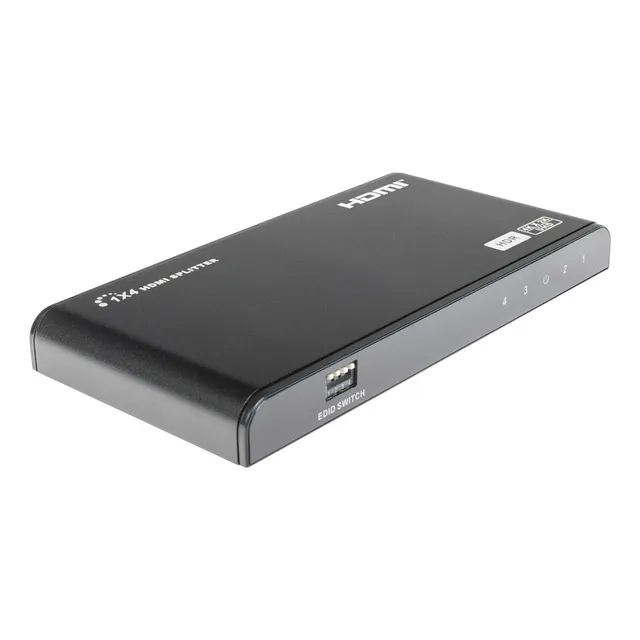 Divisor Splitter Hdmi 4k 1 Entrada A 4 Salidas Simultaneas