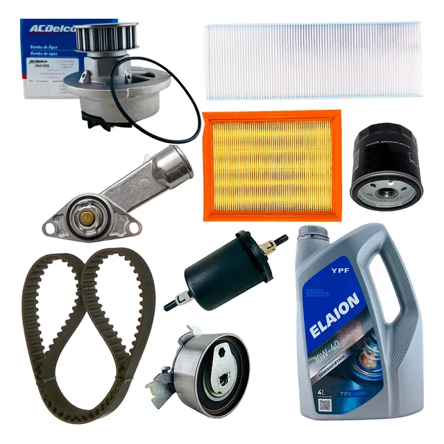 Kit Distribucion 4 Filtros + Aceite Chevrolet Agile 1.4 2012