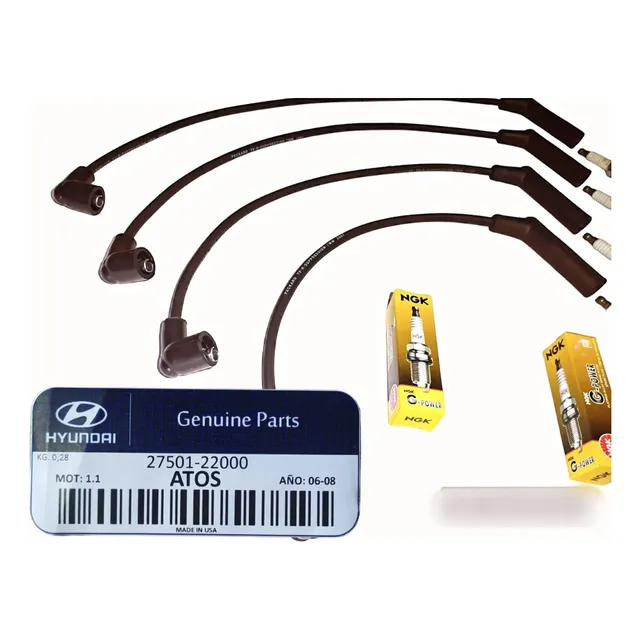 Cables De Bujias Hyundai Atos - Kia Picanto 06-08 Motor 1.1