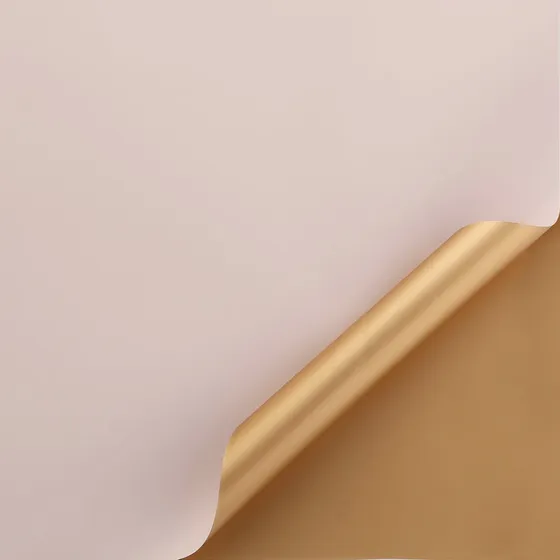 100 Hojas De Papel De Embalaje Dorado Con Ramos Coreanos