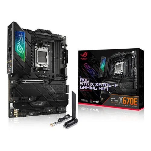 Placa Mãe Asus Rog Strix Z790-h Gaming Wi-fi Atx Lga 1700 Cor
