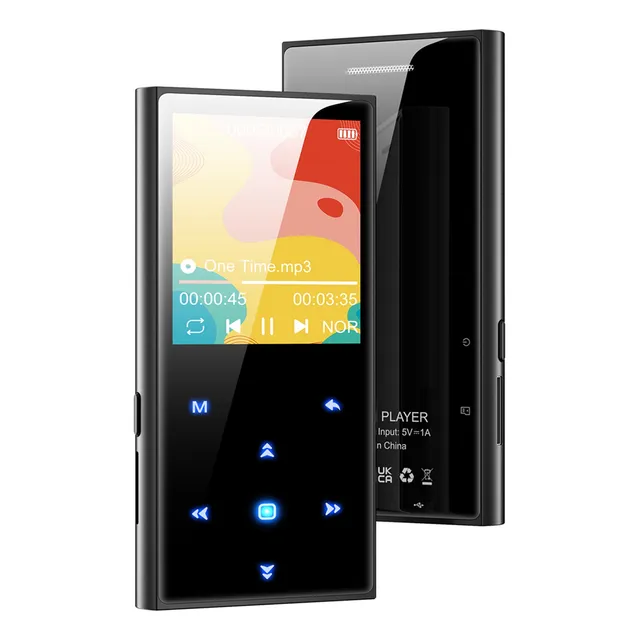 Reproductor Musical Mp3 Mp4 Portátil Con Bluetooth Hifi 32g