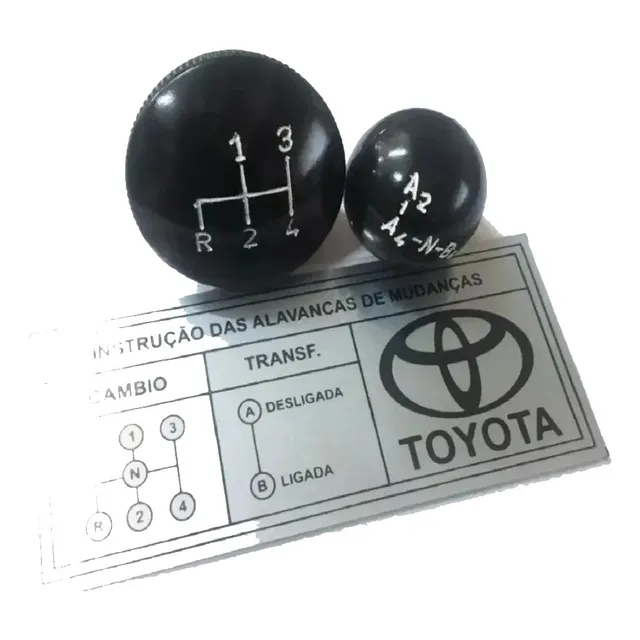 Kit Manopla Mas Plaqueta Toyota Bandeirantes 4ª