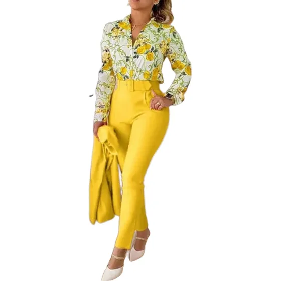 Conjunto De Ropa Para Damas (blusa Y Pantalón)