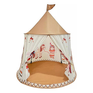 Carpa De Juegos Para Niños, Plegable, Tipo Tipi, Con Castill Carpa De Juegos Para Niños, Plegable, Tipo Tipi, Con Castill