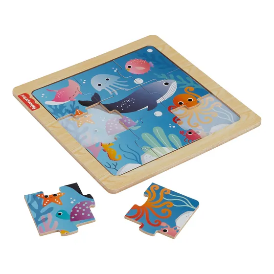 Fisher Price - Mini Puzzle De Madera Hxv15