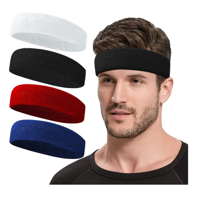 Balaca X 4 Unid Banda Elástica Toalla Yoga Tenis Pádel Gym