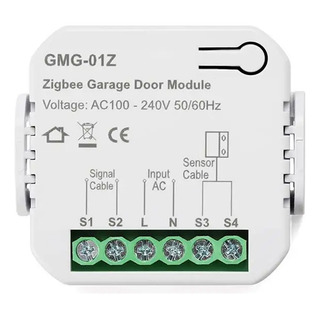 Controlador De Porta De Garagem Inteligente Tuya Zigbee Univ Controlador De Porta De Garagem Inteligente Tuya Zigbee Univ