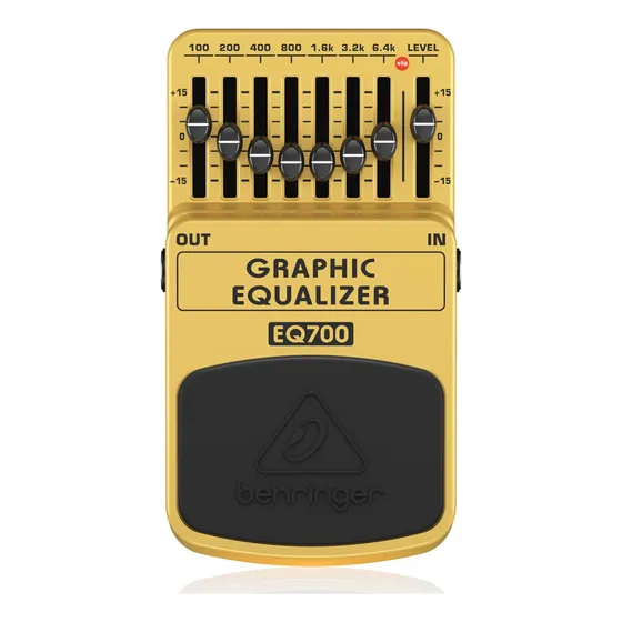 Pedal Behringer Equalizador Eq700