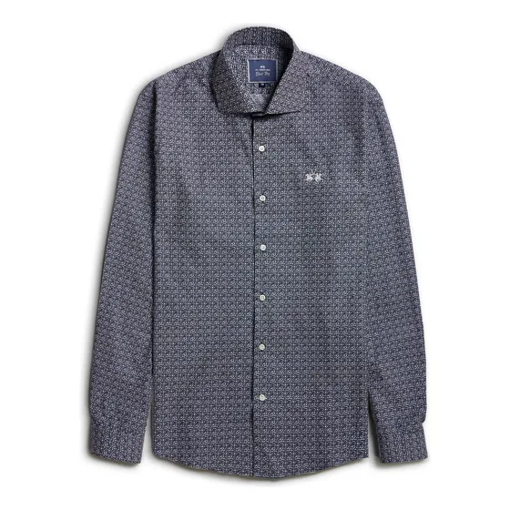 Camisa Algodón Pima Premium Bear Hombre La Martina
