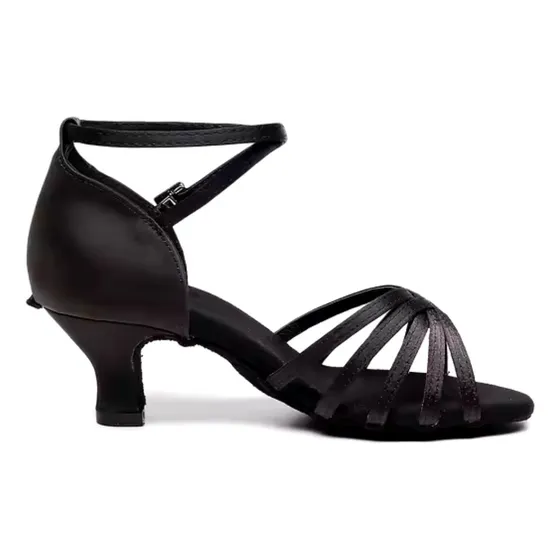 Zapato Para Baile Salsa Bachata Y Tango, De Taco Bajo
