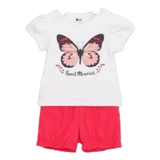 Conjunto Infantil Teddy Boom Renner Nuevo Sin Uso Reme Short
