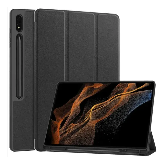 Funda Smart Cover Para Samsung Tab S8 Ultra 14.6 Colores