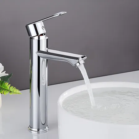 Torneira Misturador Banheiro Monocomando Alta Luxo Cromada Prata Aço Inoxidável + Abs Torneira Banheiro Quente E Frio... Cromado Brilhante