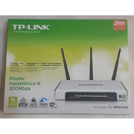 Router Tp Link Tl-wr941nd 3 Antenas