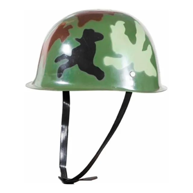Disfraz Casco Militar Soldado Accesorios Niños Y Adultos
