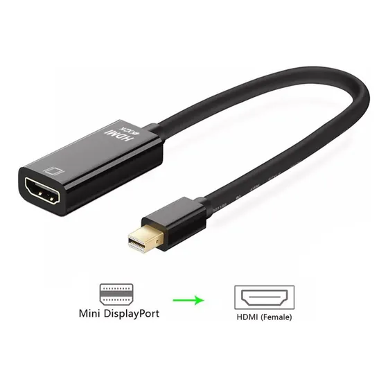 Adaptador Thunderbolt Mini Displayport A Hdmi 4k Laptop Mac