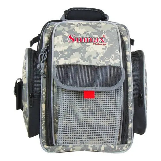 Caixa De Acessórios De Pesca Sumax Sm-1711 24cm X 26cm X 38cm -camuflado