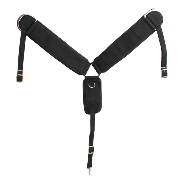 Cuello Recto Neopreno Nailon Negro 3  Ancho