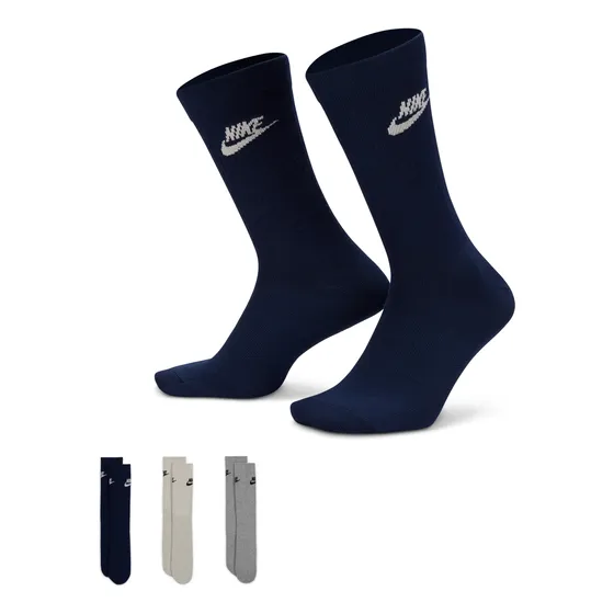 Calcetines Everyday Essential Crew 3pr Multicolor Hombre