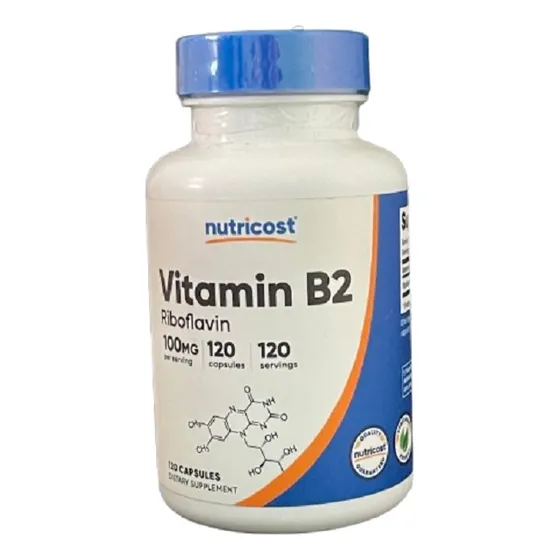 B2 100mg - 120caps   Nutricost