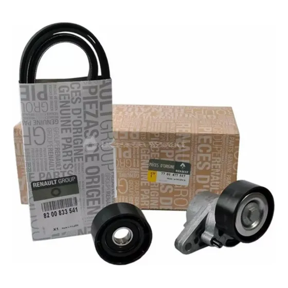 Kit Correa Accesorios Poly V Kangoo K4m 1.6 16v Original 