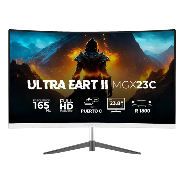 Monitor Gamer Balam Rush MGX23C con pantalla de 23.8" 165Hz y resolución Full HD