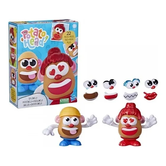 Figuras Cara De Papa Emojis (22 Piezas) - Mr Potato Head