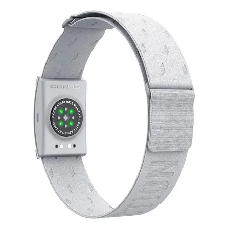 Banda Cardíaca De Brazo Coros Heart Rate Monitor Color Blanco
