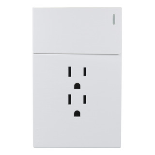 Placa Lucek Flat 1 Apagador Sencillo 2 Conatctos Blanca Placa Lucek Flat 1 Apagador Sencillo 2 Conatctos Blanca