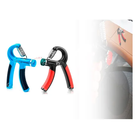 Hand Grip Ejercitador Antebrazo Kit Pesas Mancuernas Terapia