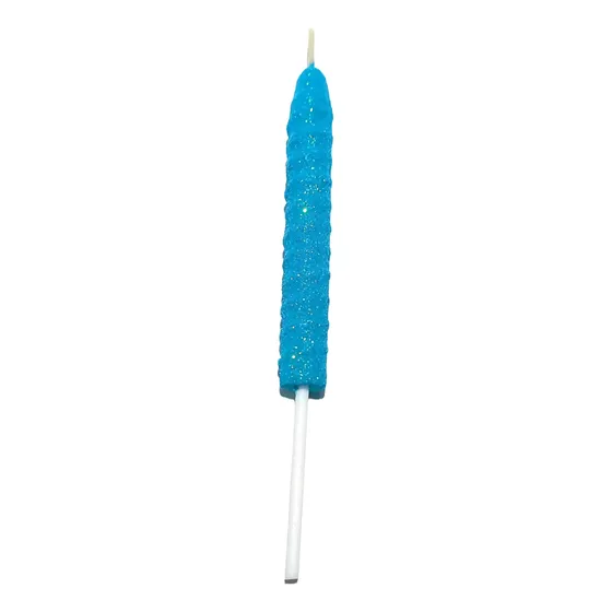 Vela Velón Corto Con Palito Cumpleaños - 5 Soles Cotillón