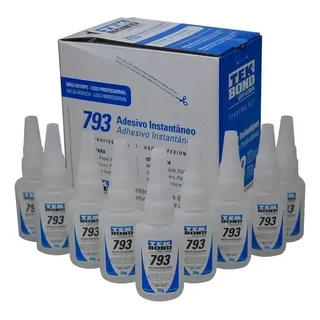 10 Colas Tekbond 793 20g Incolor 10 Colas Tekbond 793 20g Incolor