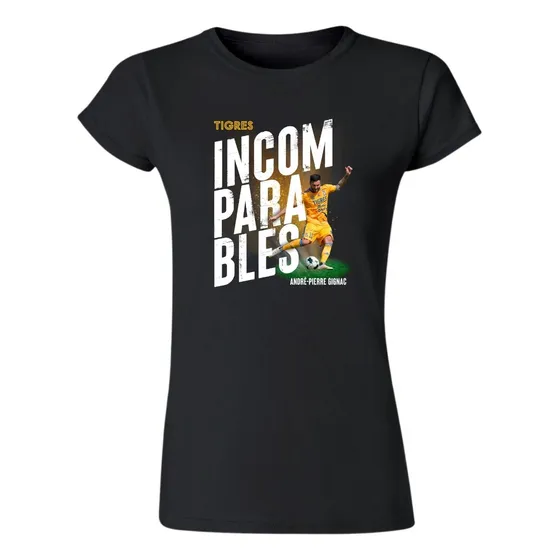 Jersey Playera Fútbol Tigres Uanl Mujer Gignac Incomparable