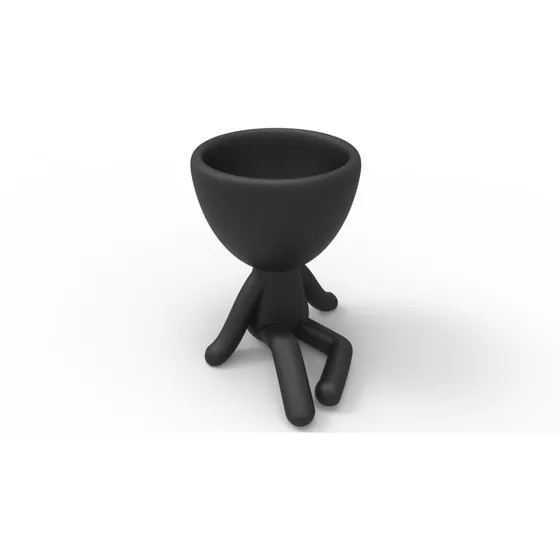 Macetero Robert Plant D1 Impresos 3d Pla