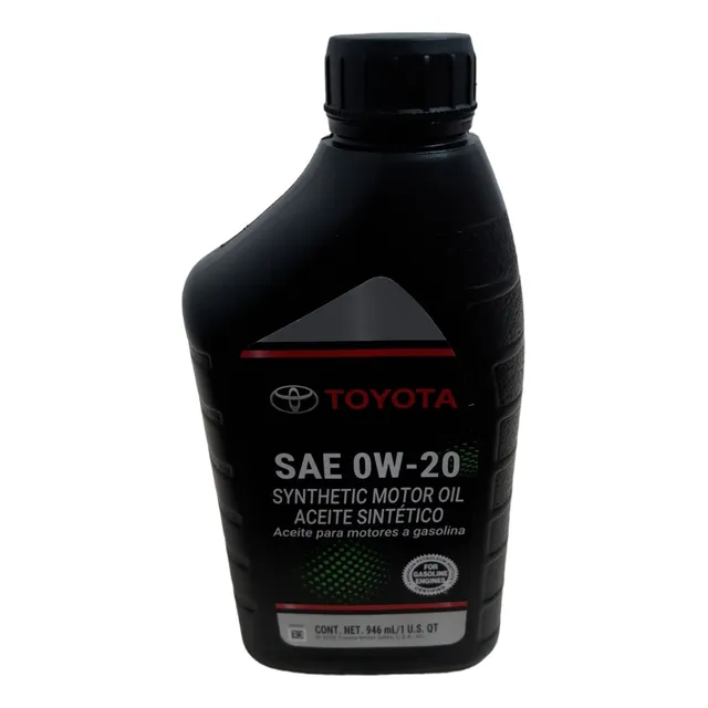 Aceite Motor Toyota 0w20 Sintetico